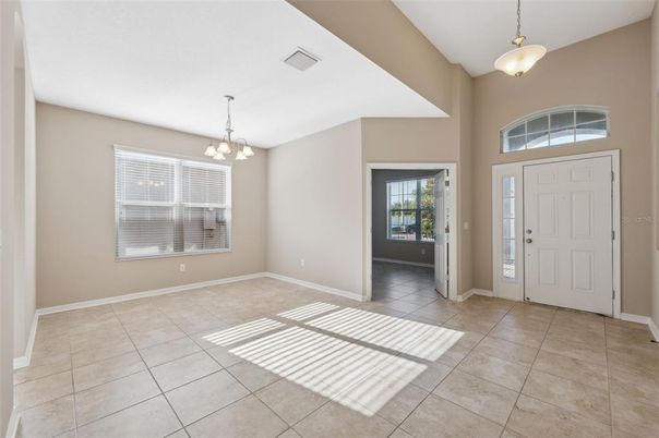 Chandelier, Empty room, Interior, Pendant Lights