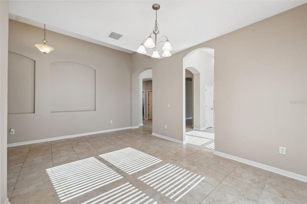 Chandelier, Empty room, Interior, Pendant Lights