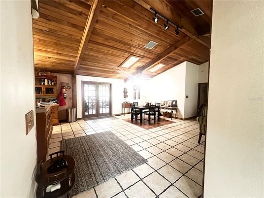 Dining room, Interior, Wooden Beams, Wooden Ceilings