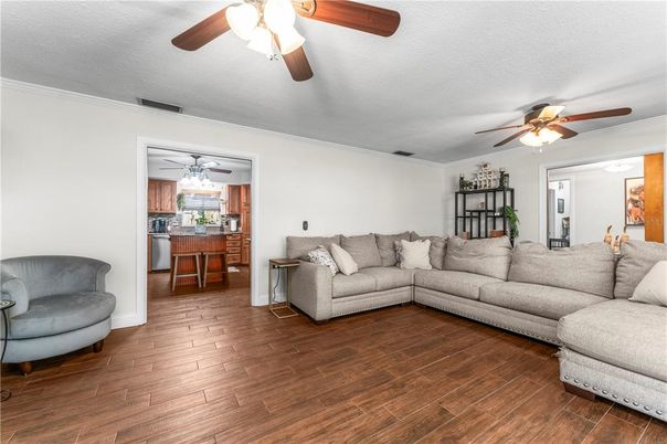 Interior, Kitchen, Living room, Wood Texture Flooring