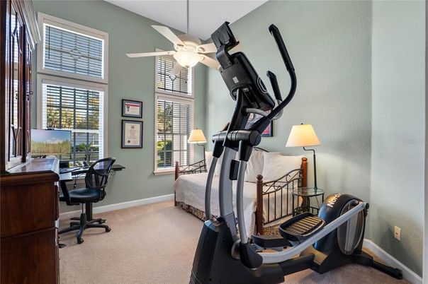 Bedroom, Fitness Equipment, Home Office, Interior