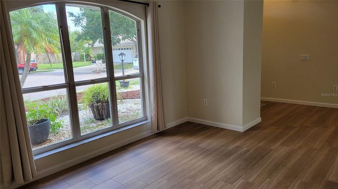 Empty room, Interior, Wood Texture Flooring