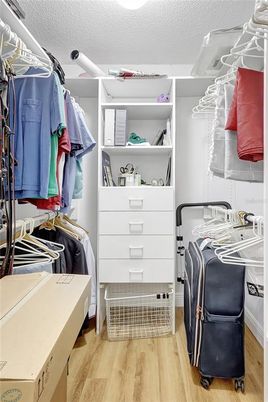 Interior, Walk-in Closets, Wood Texture Flooring