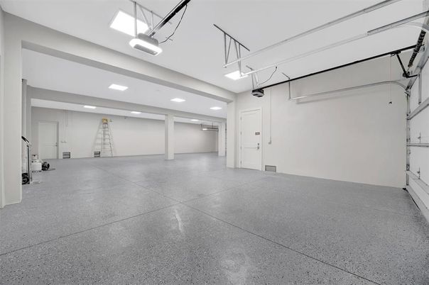 Garage, Interior, Recessed Lighting