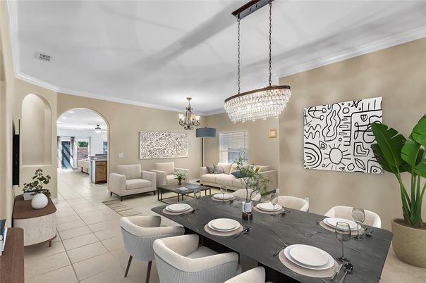 Chandelier, Dining room, Interior, Living room
