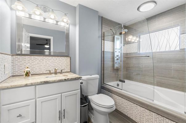 Bathroom, Glass Shower, Interior
