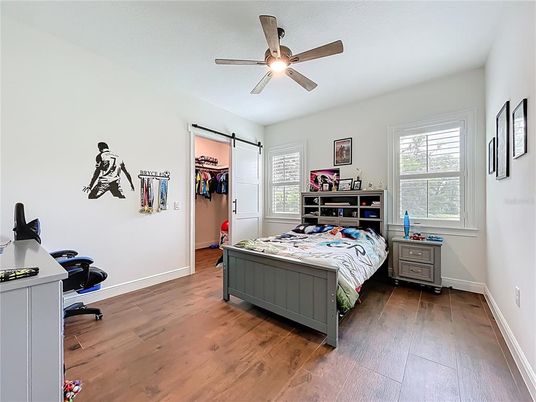 Bedroom, Home Office, Interior, Wood Texture Flooring