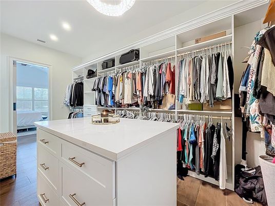 Interior, Recessed Lighting, Walk-in Closets, Wood Texture Flooring