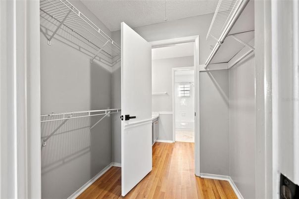 Interior, Walk-in Closets, Wood Texture Flooring
