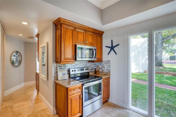 Interior, Kitchen, Recessed Lighting, Stainless Steel Appliances