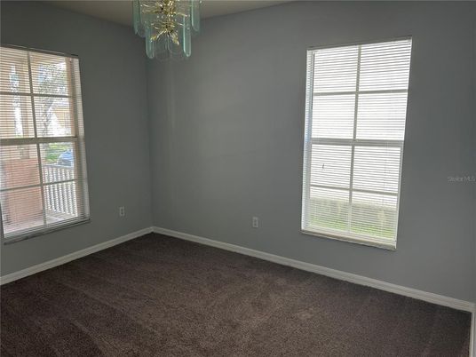 Chandelier, Empty room, Interior