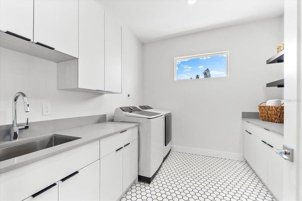 Interior, Recessed Lighting, Washer