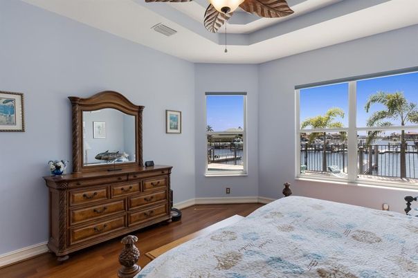 Bedroom, Interior, Water, Wood Texture Flooring