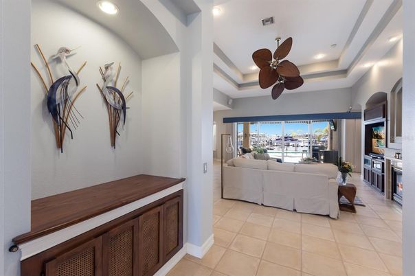 Fireplace, Interior, Living room, Recessed Lighting