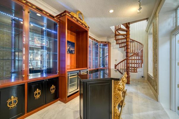 Interior, Marble, Recessed Lighting