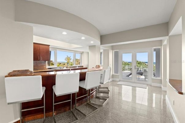 Dining room, Interior, Kitchen, Recessed Lighting