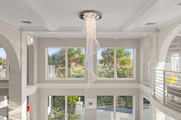 Chandelier, Interior