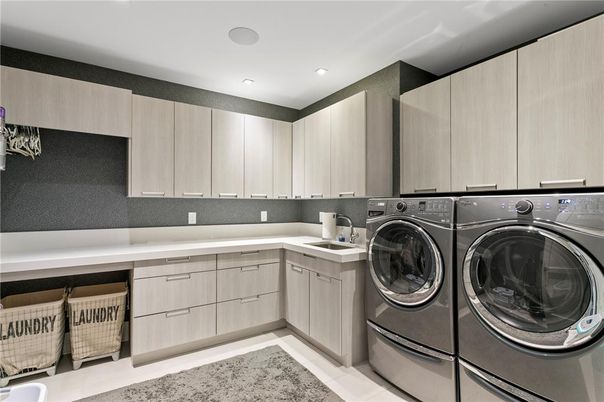 Interior, Recessed Lighting, Washer