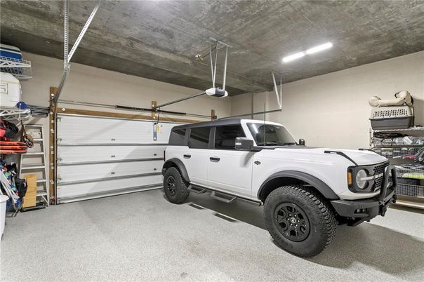 Garage, Interior, Recessed Lighting
