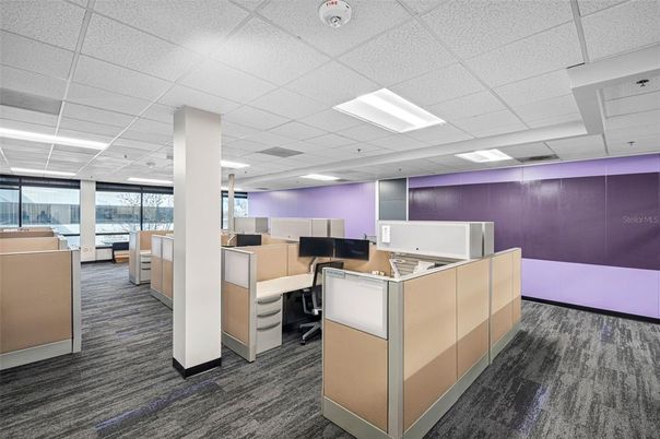Home Office, Interior, Recessed Lighting