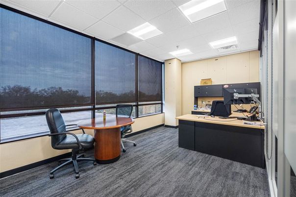 Home Office, Interior, Recessed Lighting