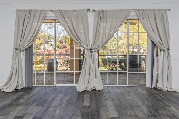Empty room, Interior, Wood Texture Flooring