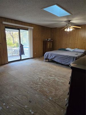 Bedroom, Interior, Wooden Walls