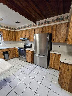 Interior, Kitchen, Tile Countertops