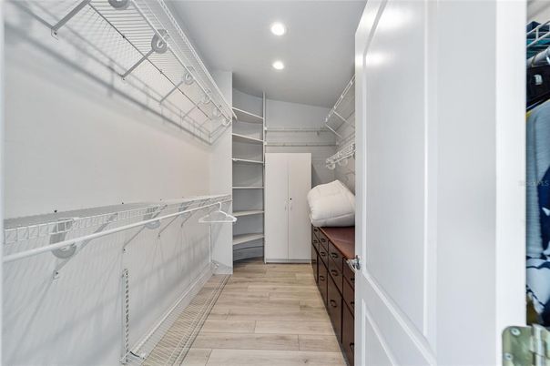 Interior, Recessed Lighting, Walk-in Closets, Wood Texture Flooring