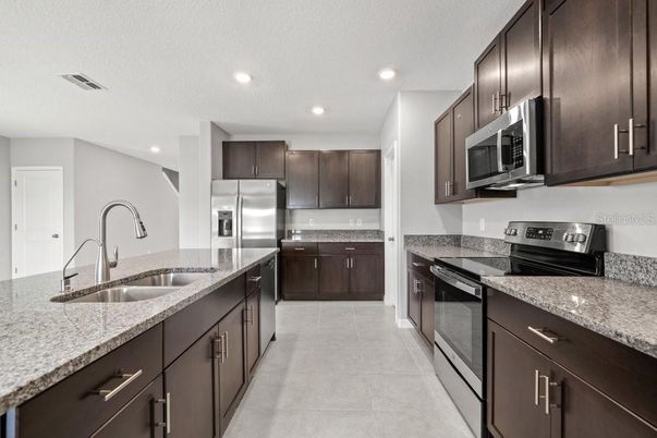 Interior, Kitchen, Recessed Lighting, Stainless Steel Appliances