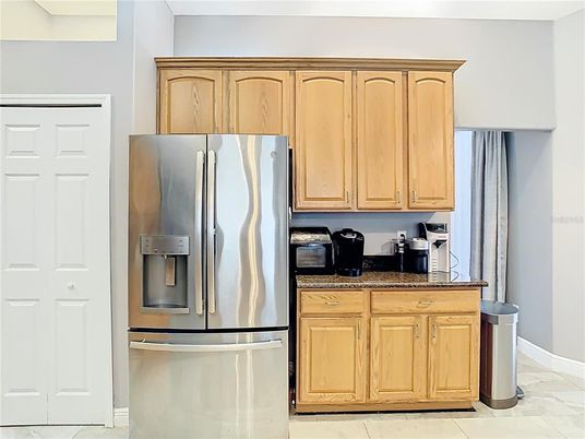 Interior, Kitchen, Marble, Stainless Steel Appliances