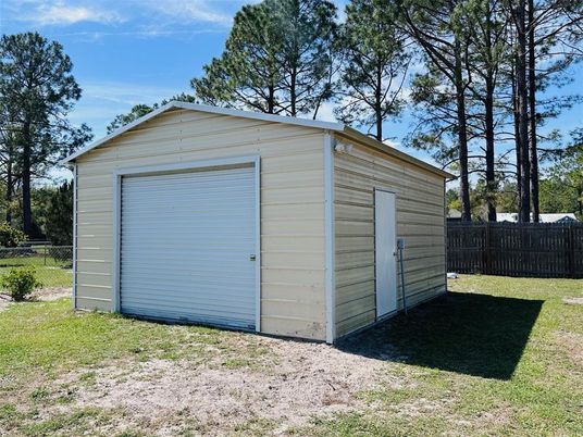Detached Garage, Exterior