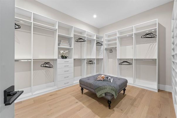 Interior, Recessed Lighting, Walk-in Closets, Wood Texture Flooring