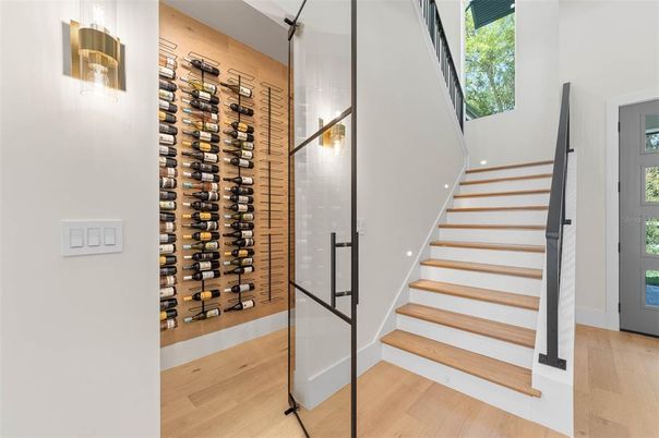 Interior, Wine Storage, Wood Texture Flooring