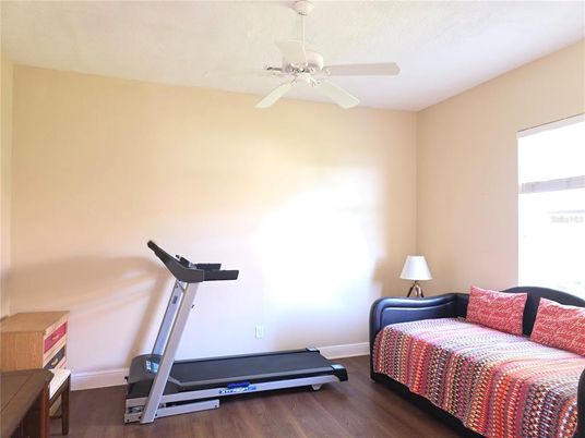 Fitness Equipment, Interior, Wood Texture Flooring