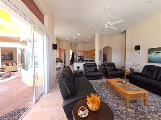 Interior, Kitchen, Living room, Recessed Lighting