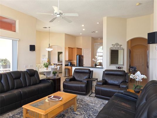 Dining room, Interior, Kitchen, Living room, Pendant Lights, Recessed Lighting