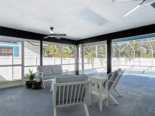 Dining room, Glass Ceilings, Interior, Living room, Pool, Sun Room