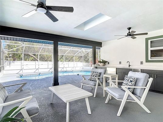 Glass Ceilings, Interior, Pool, Sun Room