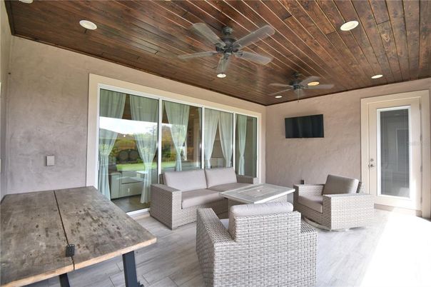 Interior, Recessed Lighting, Wooden Ceilings