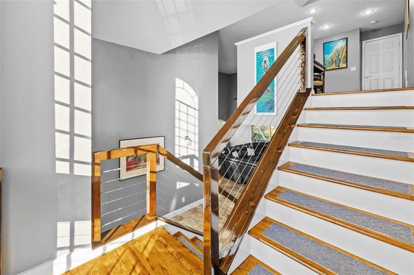 Interior, Recessed Lighting, Wood Texture Flooring