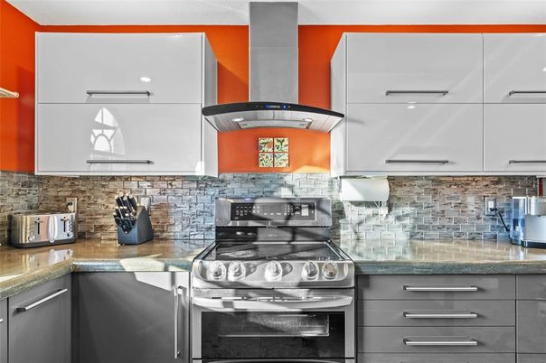 Interior, Kitchen, Stainless Steel Appliances