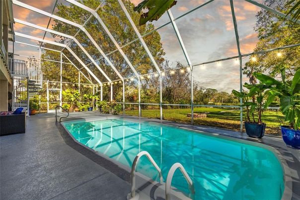 Glass Ceilings, Interior, Pool, Sun Room