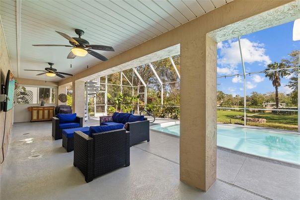 Glass Ceilings, Interior, Living room, Pool, Sun Room