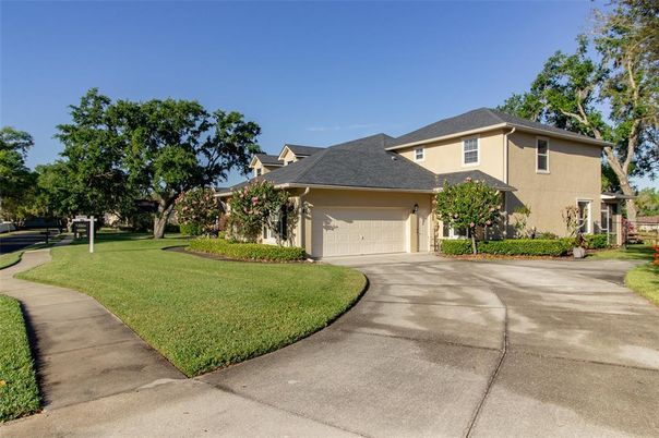Attached, Backyard, Exterior, Facade, French Provincial