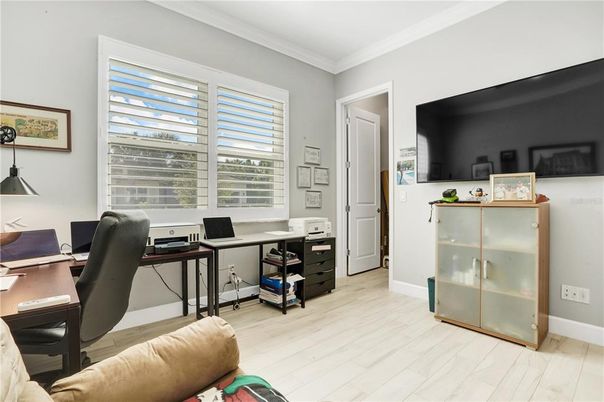 Home Office, Interior, Wood Texture Flooring