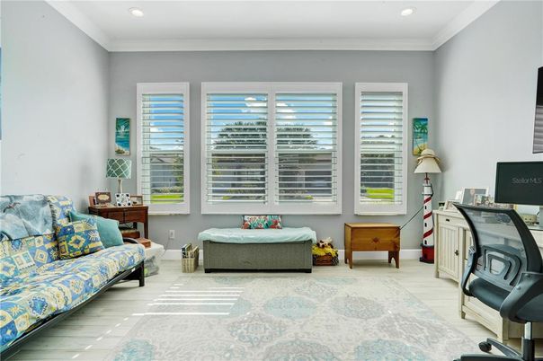 Home Office, Interior, Recessed Lighting