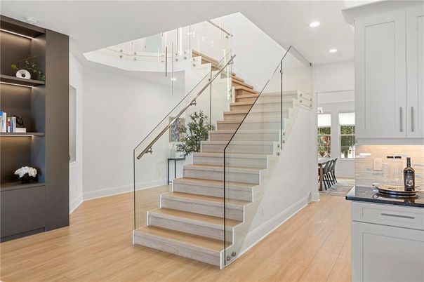 Interior, Recessed Lighting, Wood Texture Flooring