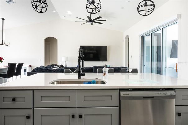 Interior, Kitchen, Recessed Lighting, Stainless Steel Appliances