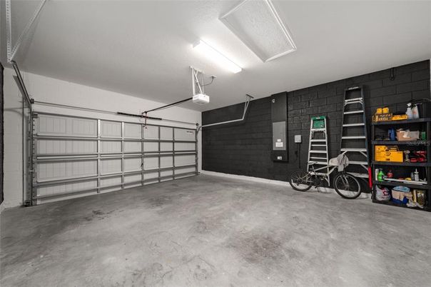 Garage, Interior, Stone Walls